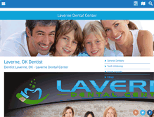 Tablet Screenshot of lavernedentalcenter.com